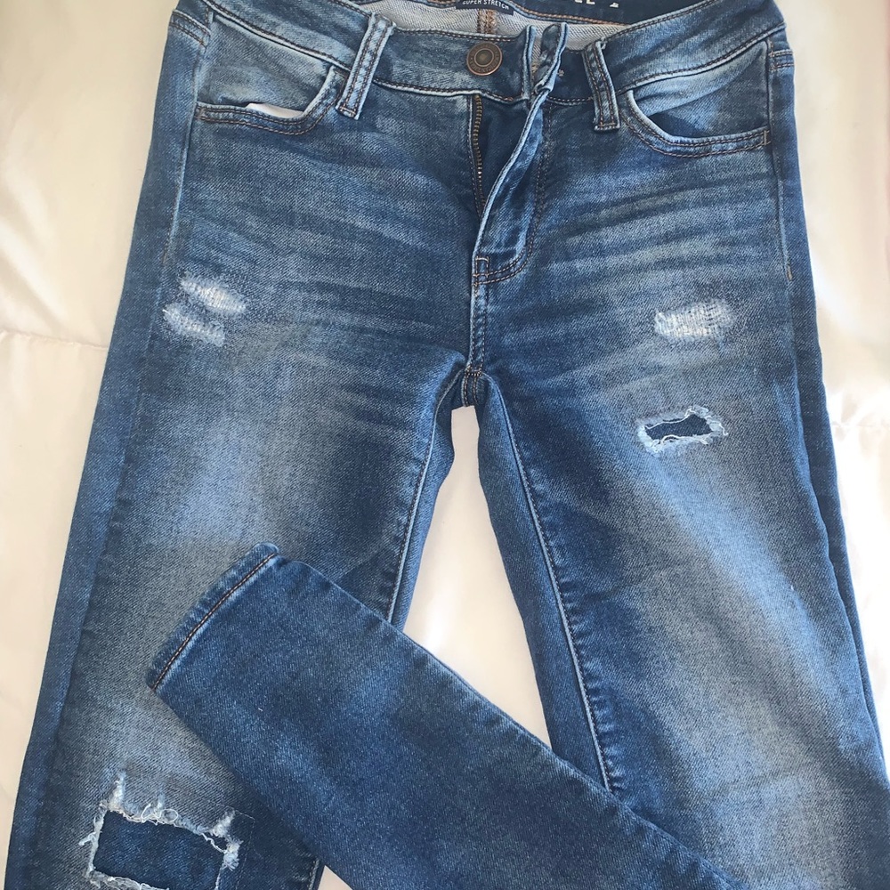 American Eagle jeggings.
